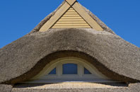 Thorncote Green thatch roofing